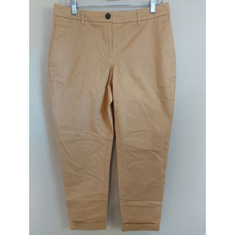 Wildfang Essential Trouser Size 8 Tan Camel New With Tags